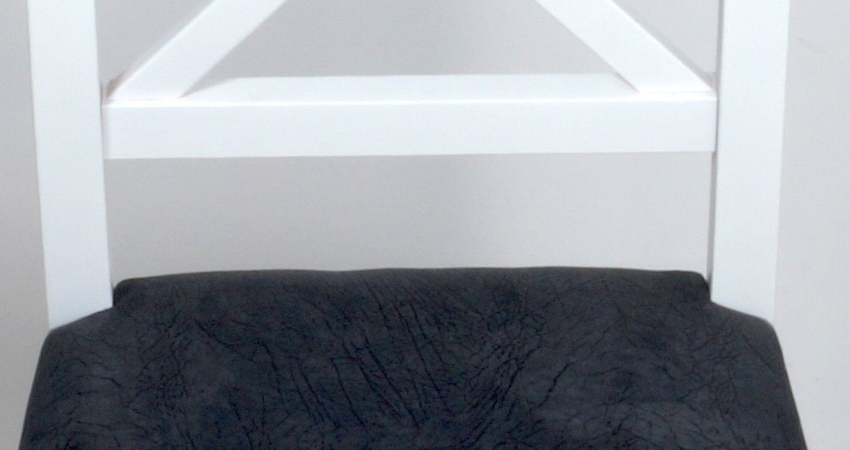 Trendmöbel24 Eckbankgruppe Weiße Landhaus Eckbank Essgruppe MADRANO 185 x 155 cm, (4-tlg)