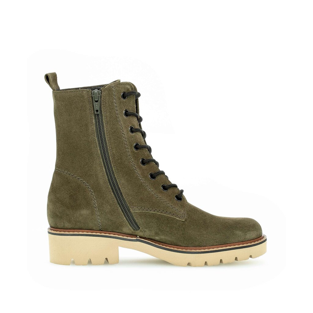 Gabor comfort Schnürstiefelette grün