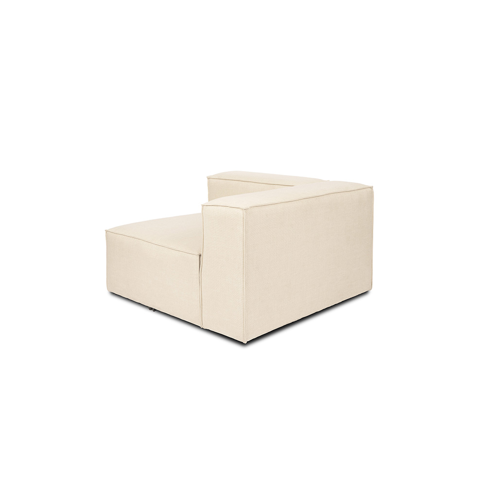 Home Deluxe Modulares Sofa VERONA Rechtes Ecksofa - beige