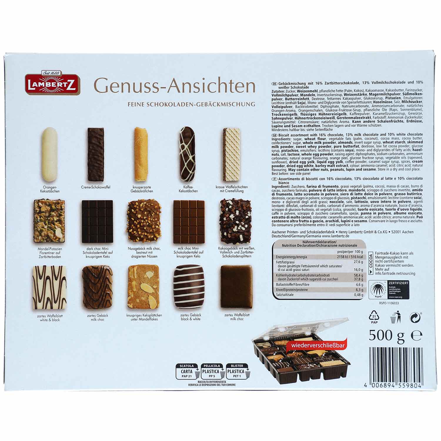 Lambertz Genuss-Ansichten 500g