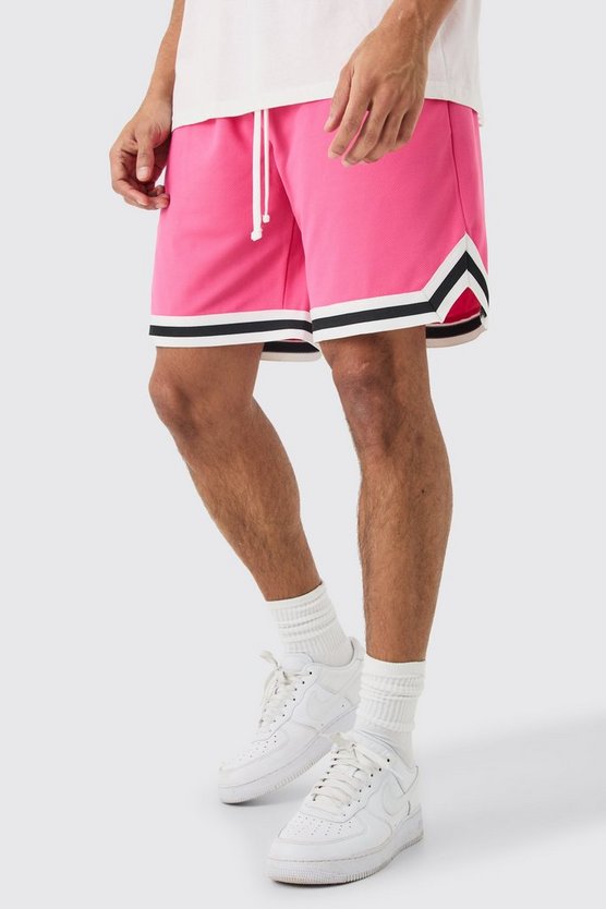 Lockere Mesh Basketball-Shorts