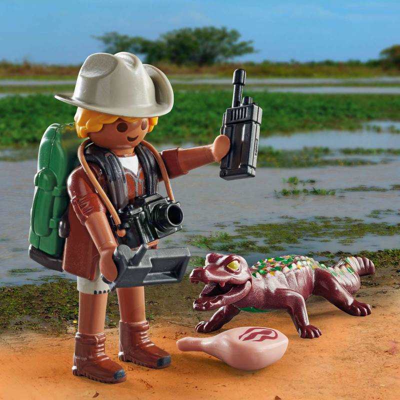 71168 Explorateur et alligator Playmobil Special Plus
