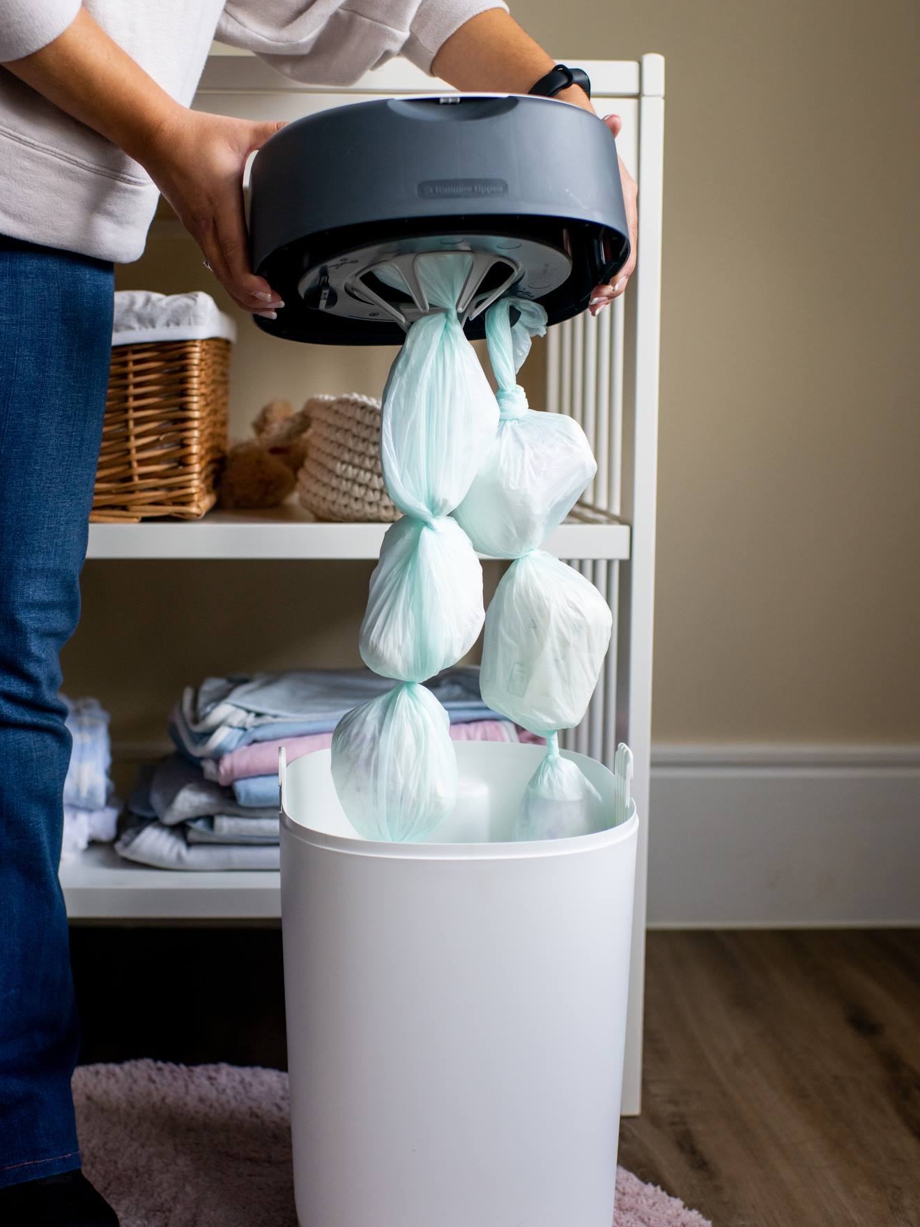 Tommee tippee 18 Nachfüllkassetten TWIST & CLICK Tommee tippee SANGENIC - grau