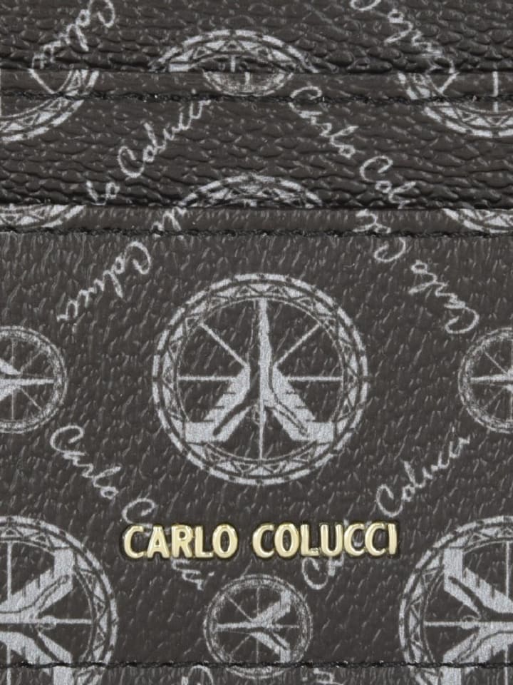 Carlo Colucci Kartenetui Chiettini in Schwarz günstig kaufen onesize
