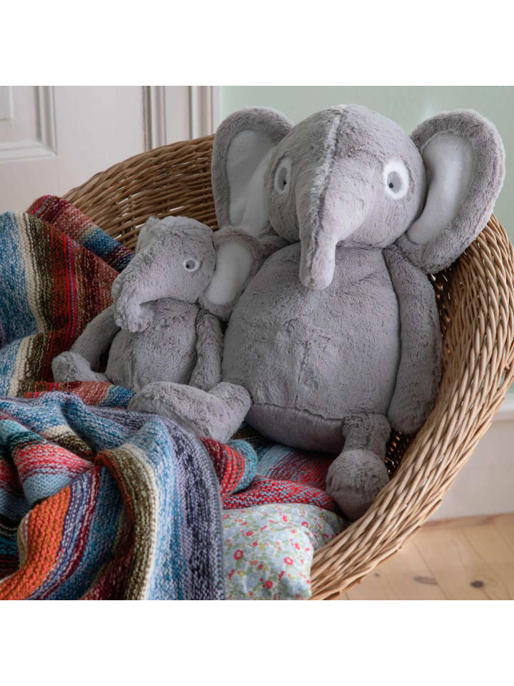 Sebra Kuscheltier Finley der Elefant in Grau günstig kaufen onesize
