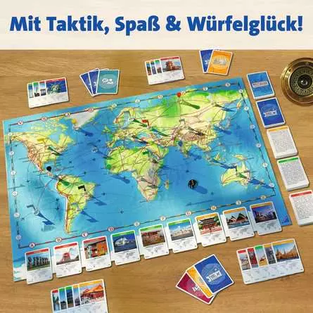 Weltreise - Spiel ab 8 Jahren