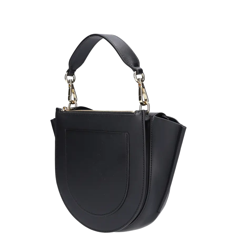 Wandler - Handtasche HORTENSIA MINI Kalbseder - schwarz