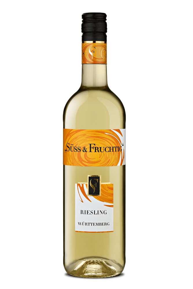 Württembergische WZG Süss & Fruchtig Riesling Qualitätswein süß 0,75L 6er Karton