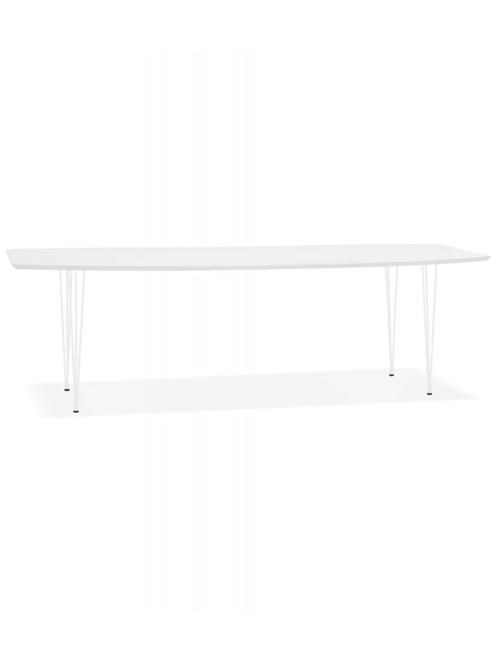 KADIMA DESIGN Ausziehbarer Esstisch Massivholz Weiß | Skandinavisches Design in Weiß günstig kaufen onesize