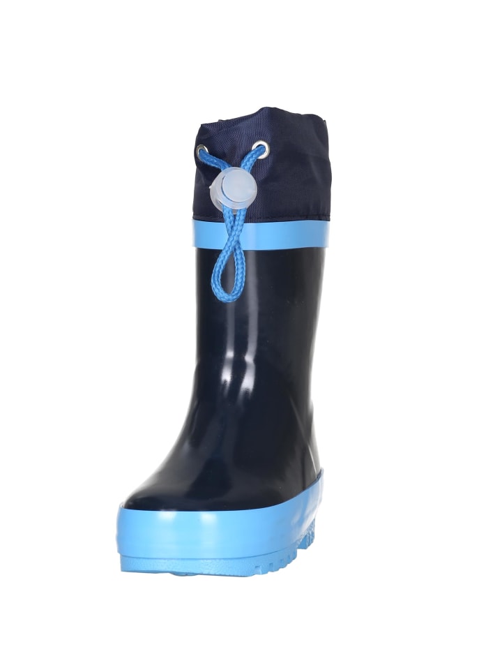 Playshoes Gummistiefel Basic gefüttert in Marine günstig kaufen