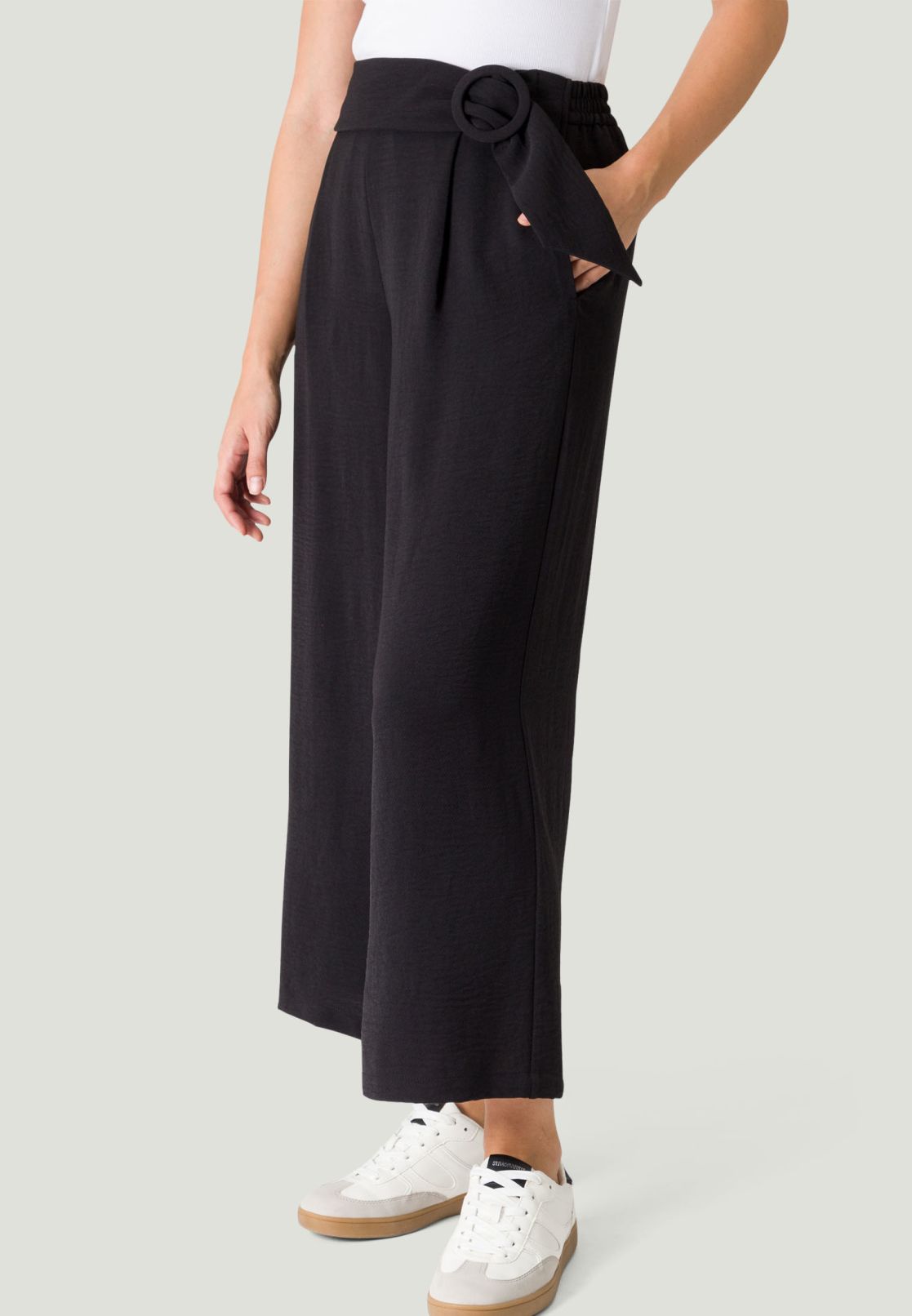 Culotte mit Gürtel