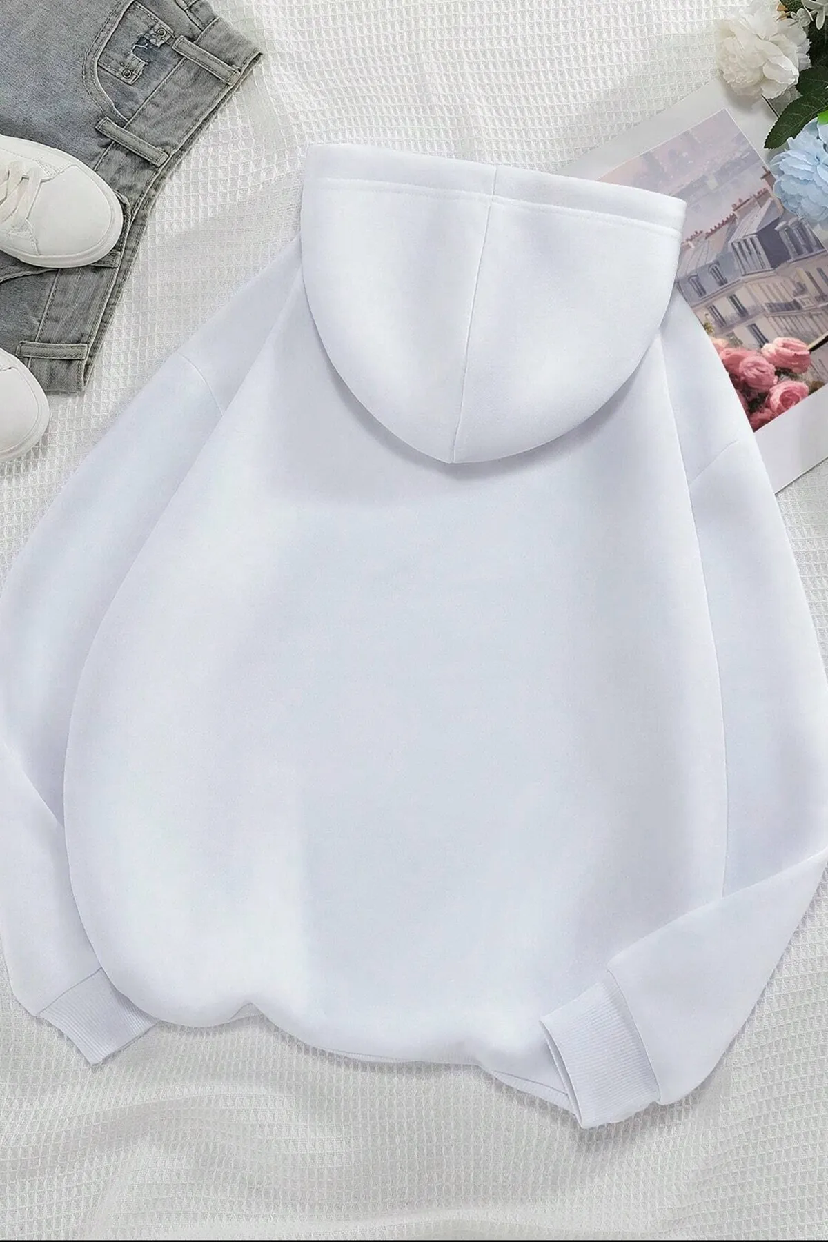 uyguntarz  Unisex-Sweatshirt mit Malibu-Aufdruck in Übergröße