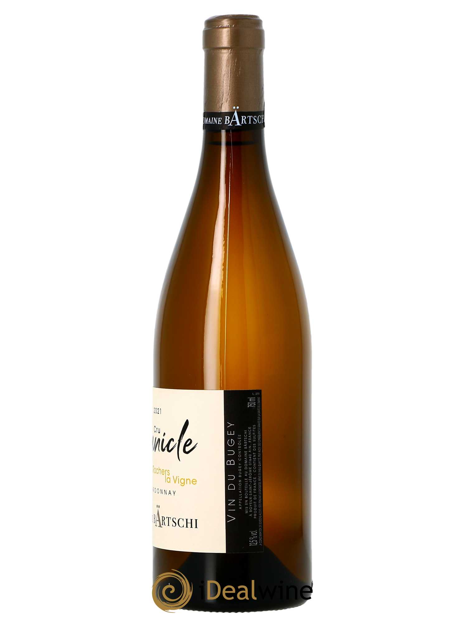 Bugey Manicle Sous les rochers la vigne Clément Bärtschi  2021 - Lot de 1 Bouteille