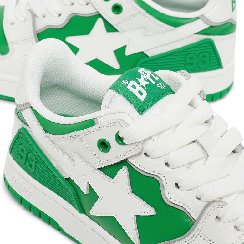 A Bathing Ape Wmns SK8 STA #1 L green