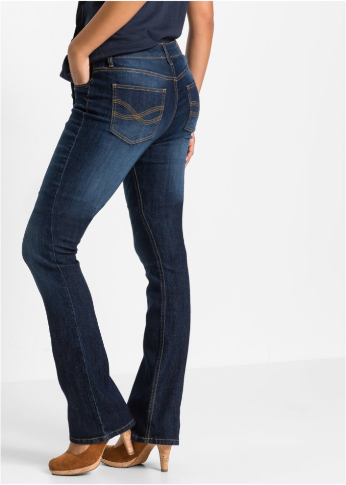 Komfort-Stretch-Jeans, Bootcut