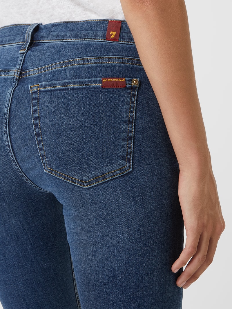 Super Skinny Fit Jeans mit Lyocell-Anteil in blau