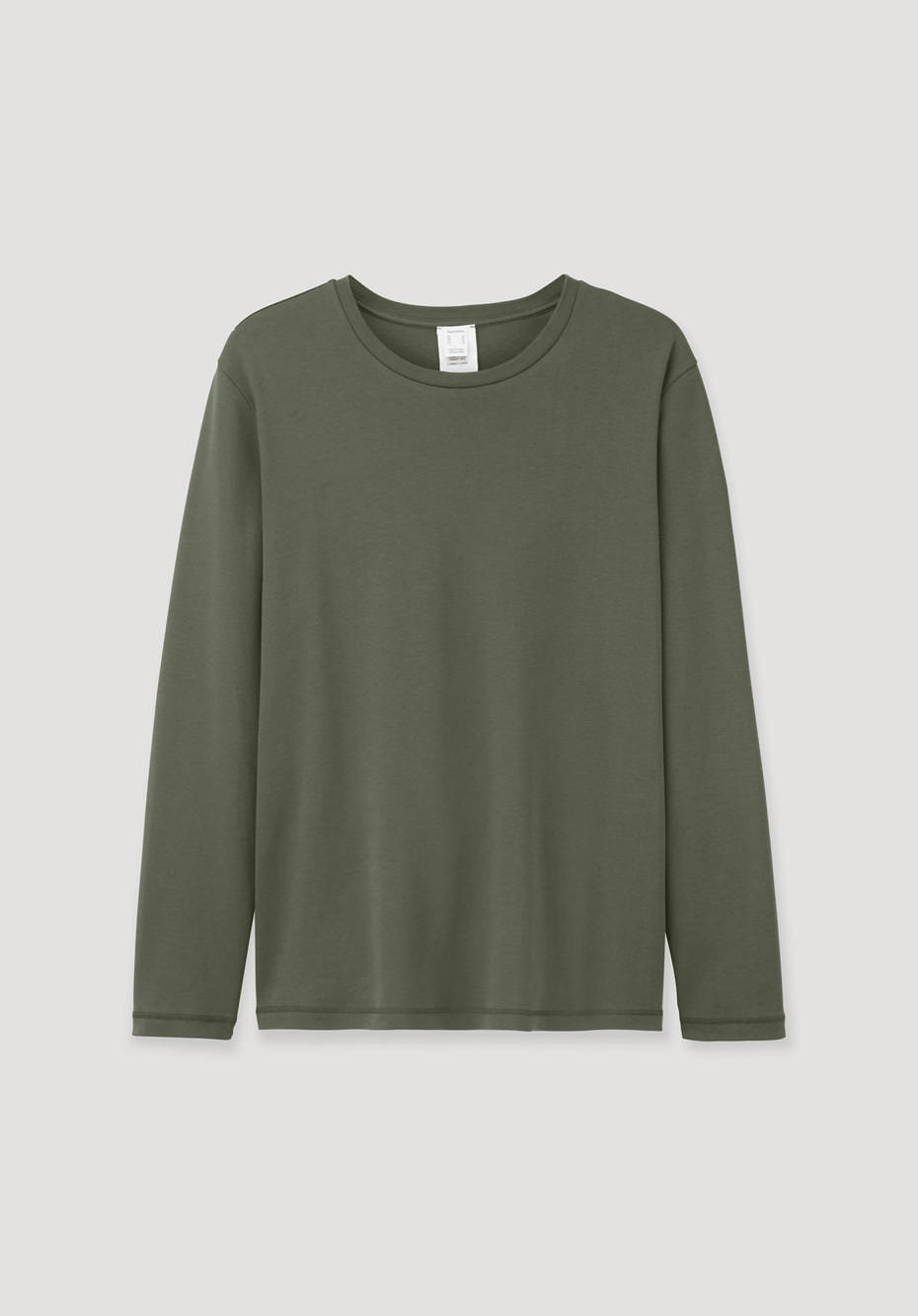 Langarm-Schlafshirt aus reiner Bio-Baumwolle