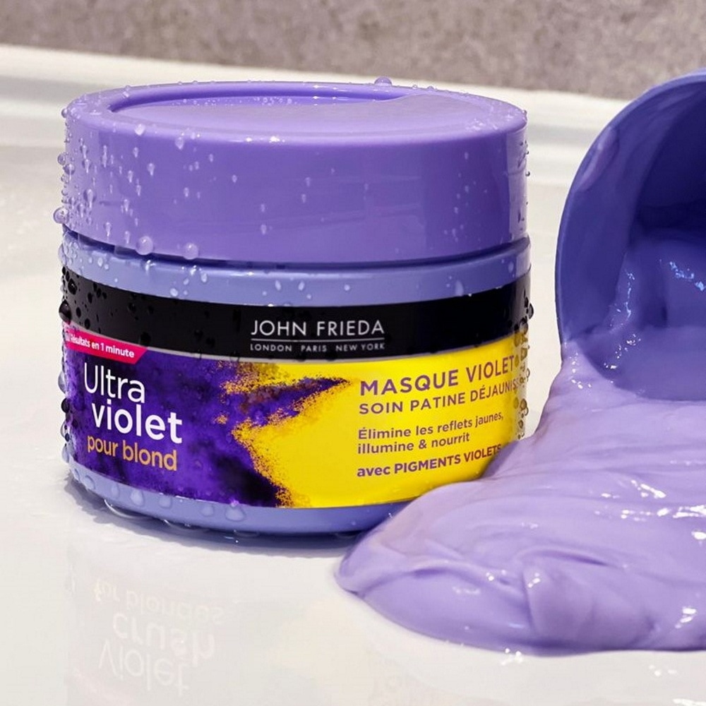 john frieda Ultra Violet pour Blondes Masque Violet250ml Masque