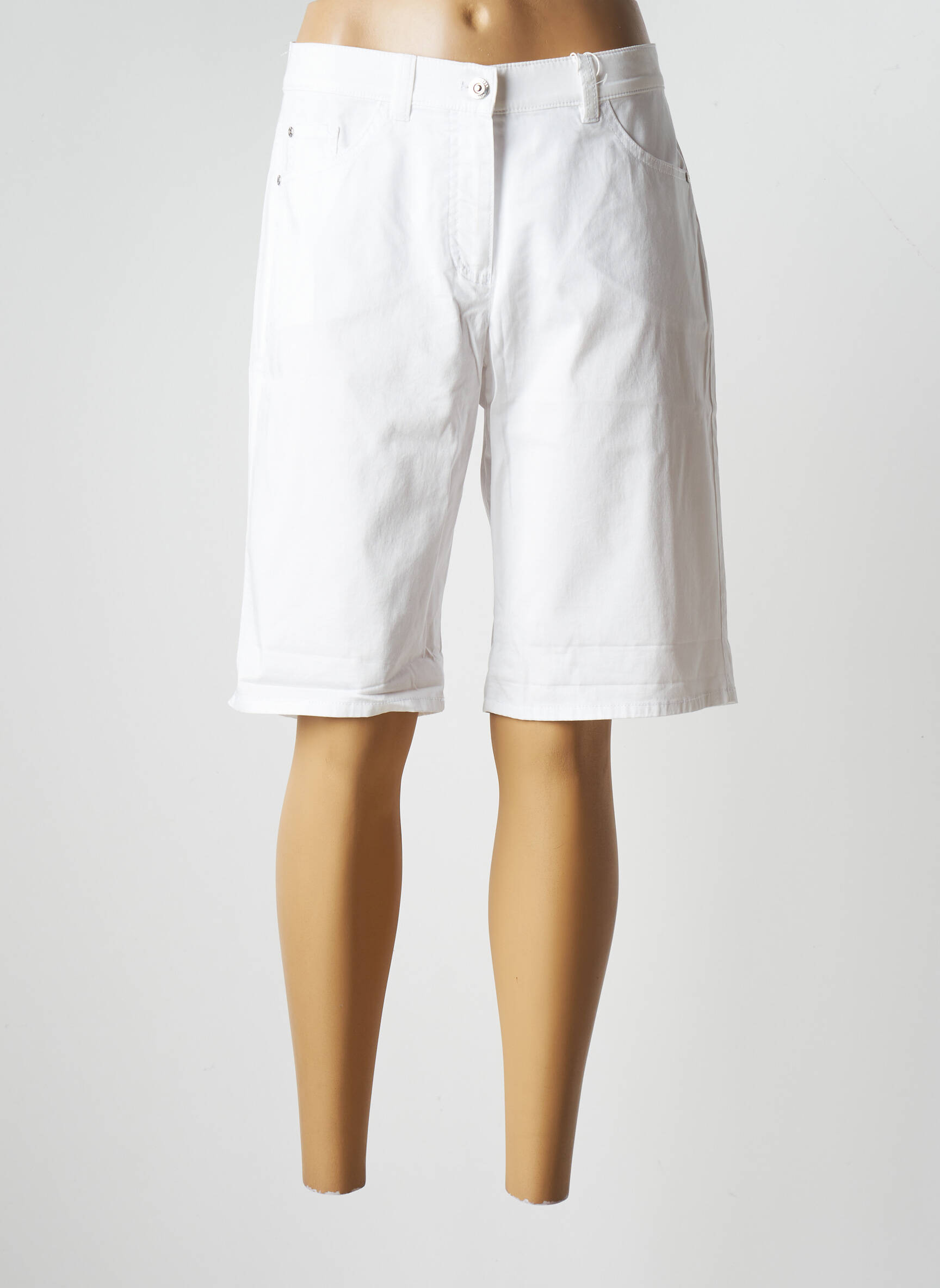 Gerry Weber Bermudas Femme couleur blanc