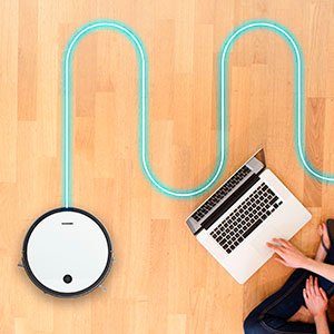 Medion® Nass-Trocken-Saugroboter S12 SW MD 20041, App + Alexa Steuerung, Betriebszeit bis zu 110 Min.