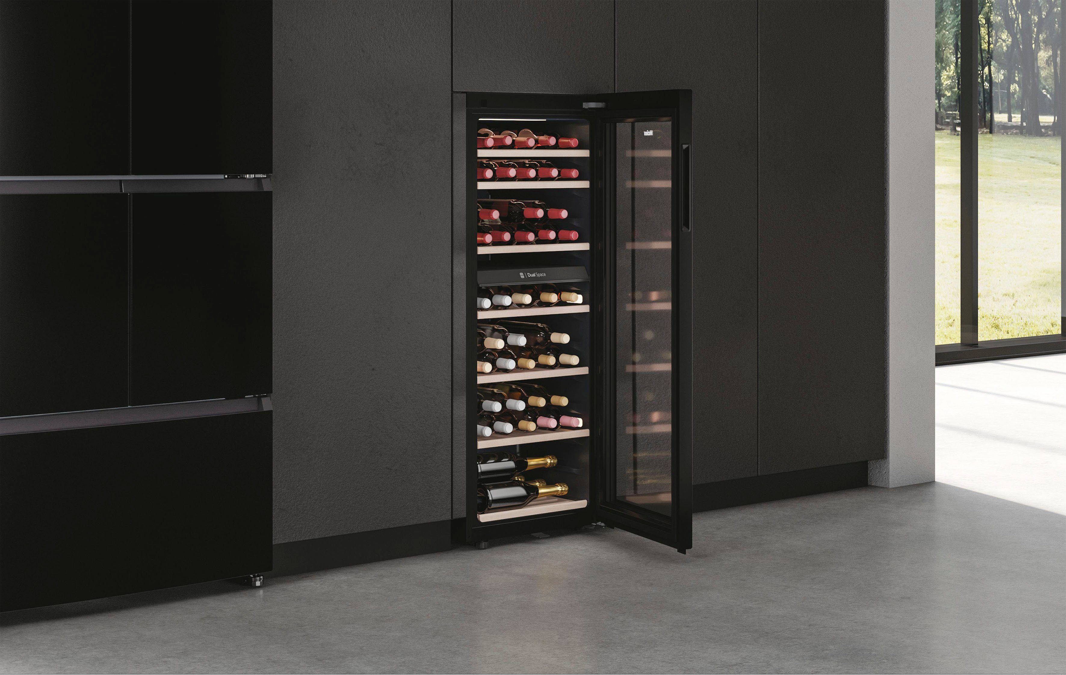 Haier Weinkühlschrank HWS77GDAU1, für 77 Standardflaschen á 0,75l