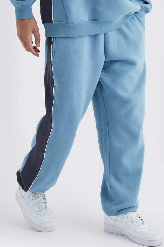 Oversize Colorblock Jogginghose