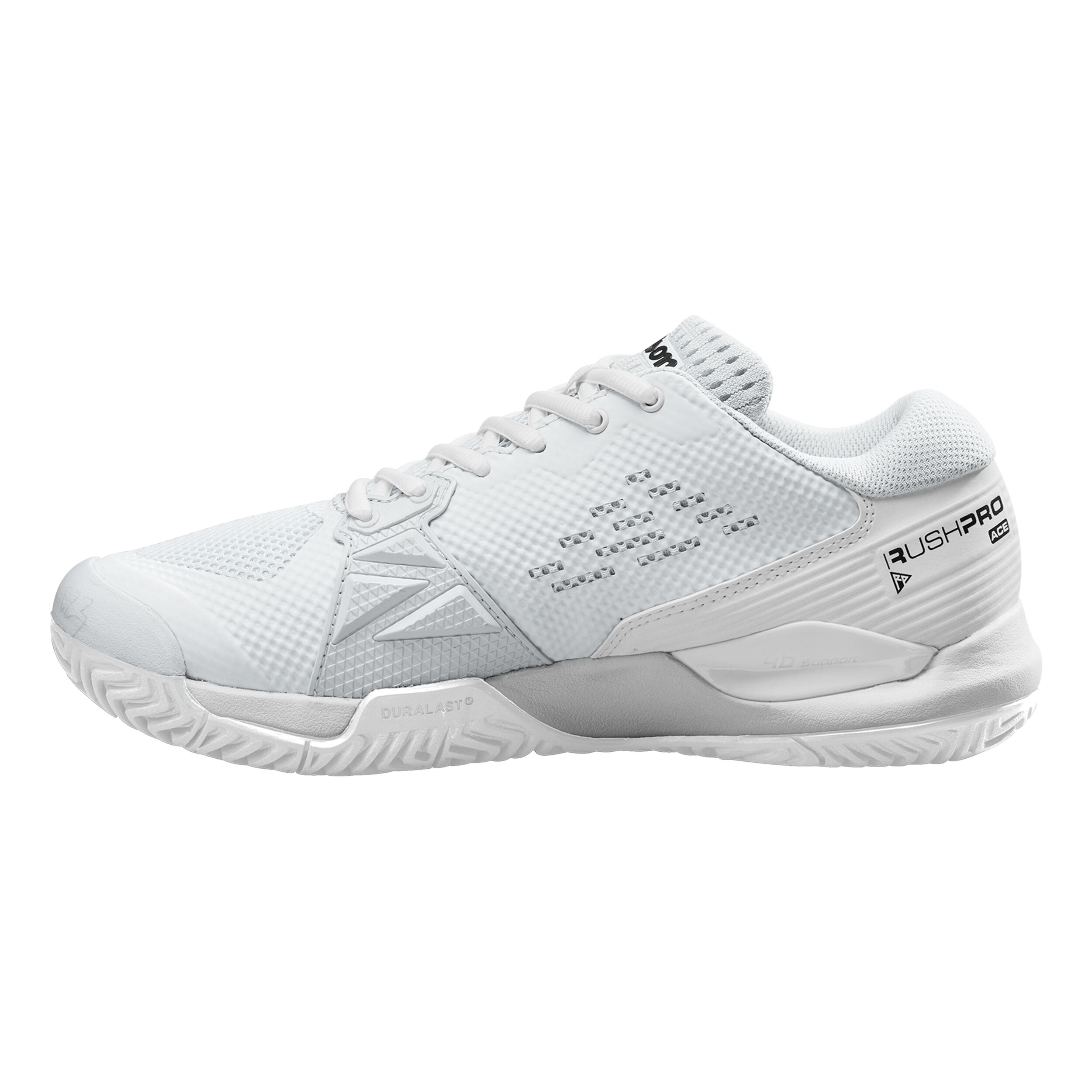 Rush Pro ACE AC Allcourtschuh Damen - Weiß, Schwarz