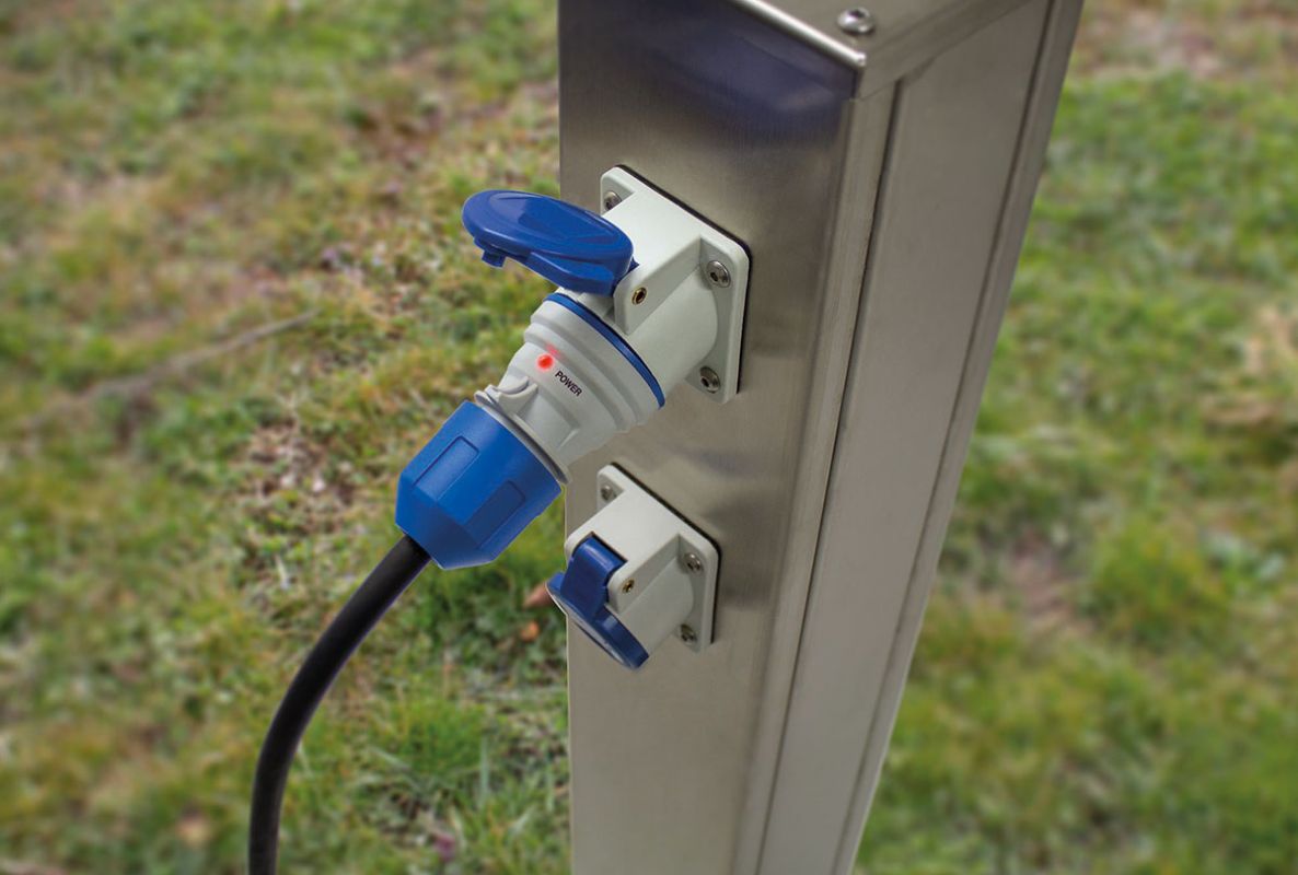 Schwabe 10176 CEE Camping Powerlight Kabelhaspel 230V/16A IP44 H07RN-F 3G2,5 25m