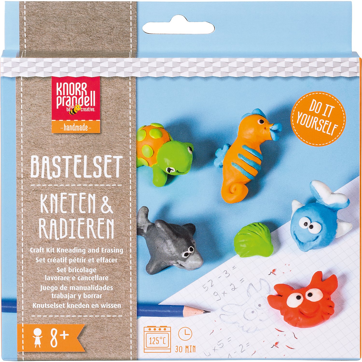 Bastel-Set Kneten & Radieren 