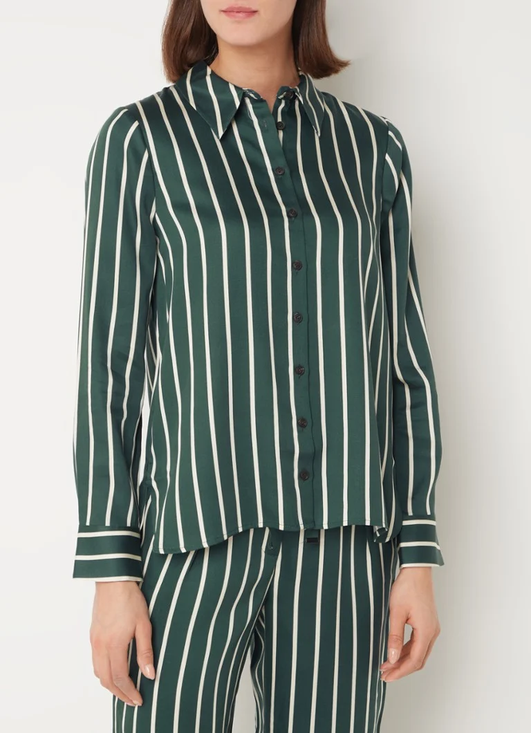 Bluza Whistles Alex od liocela s prugastim printom