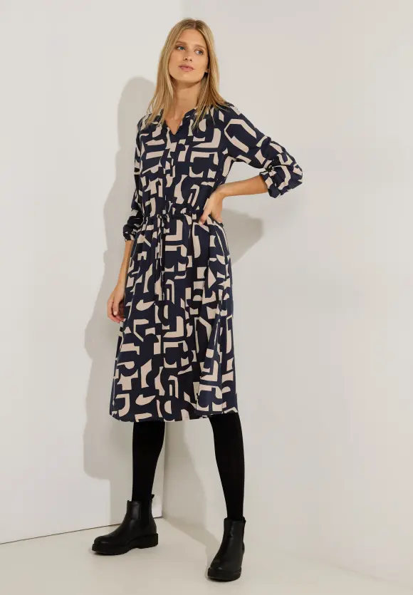 CECIL Viskose Kleid mit Print