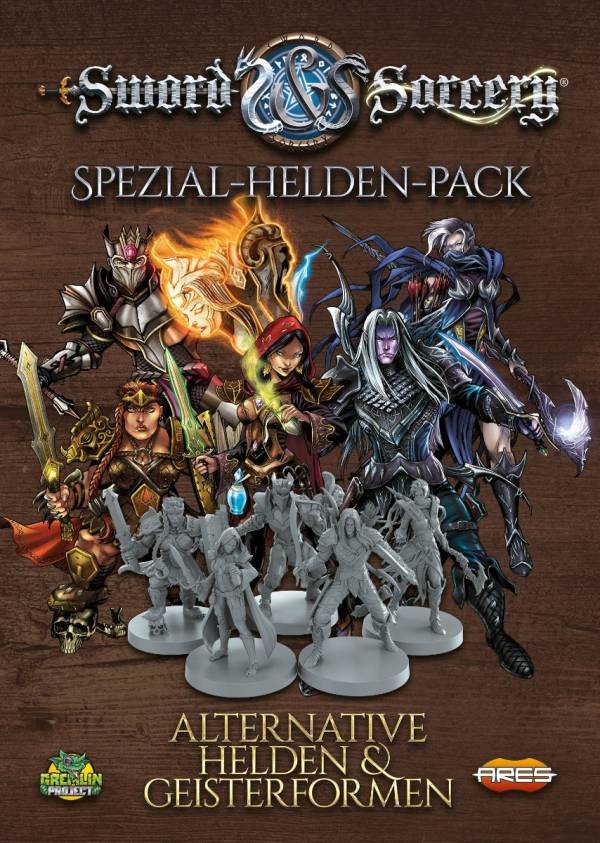 Sword & Sorcery: Die Alten Chroniken - Alternative Helden & Geisterformen Spezial-Helden-Pack (Erw.)
