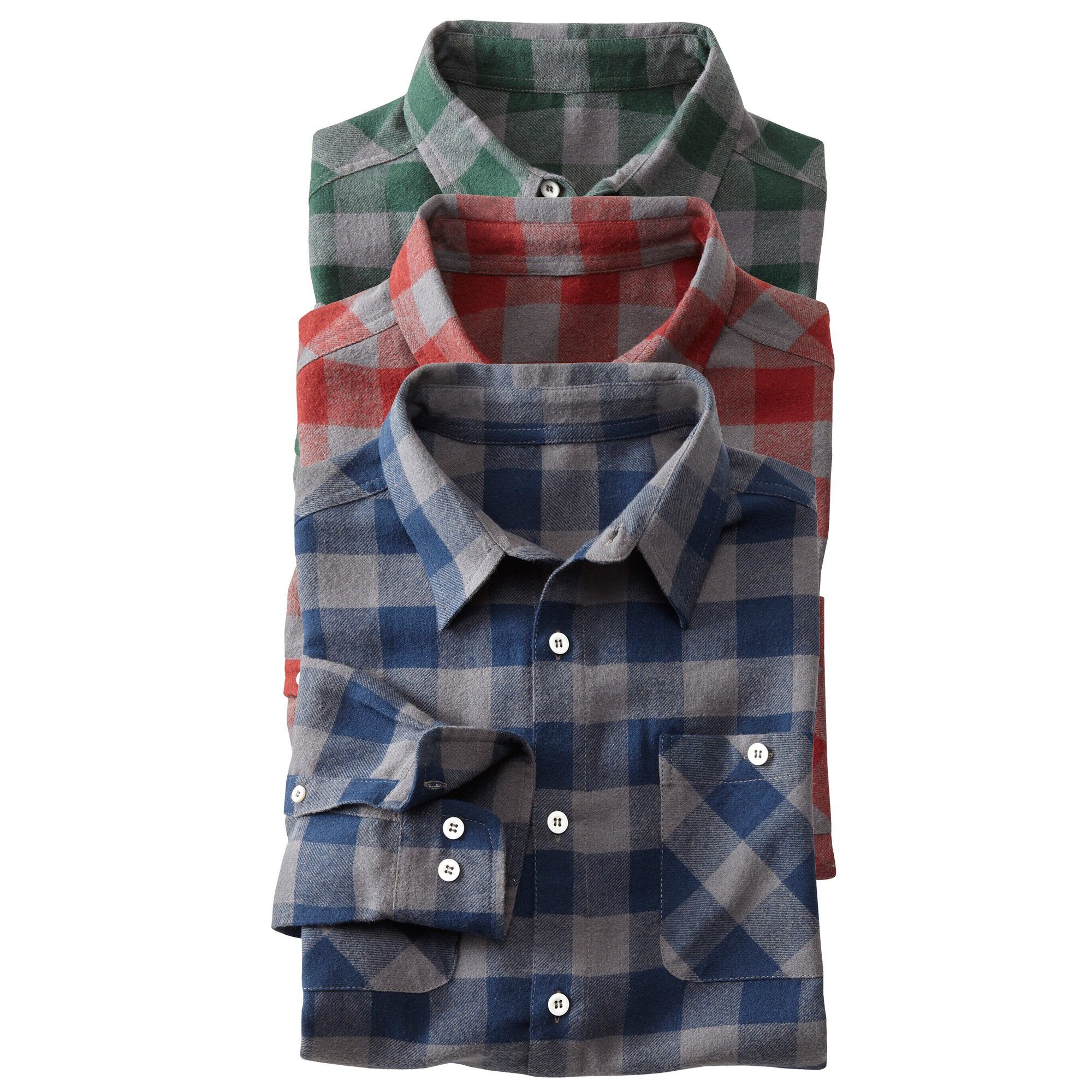 Chemise carreaux flanelle