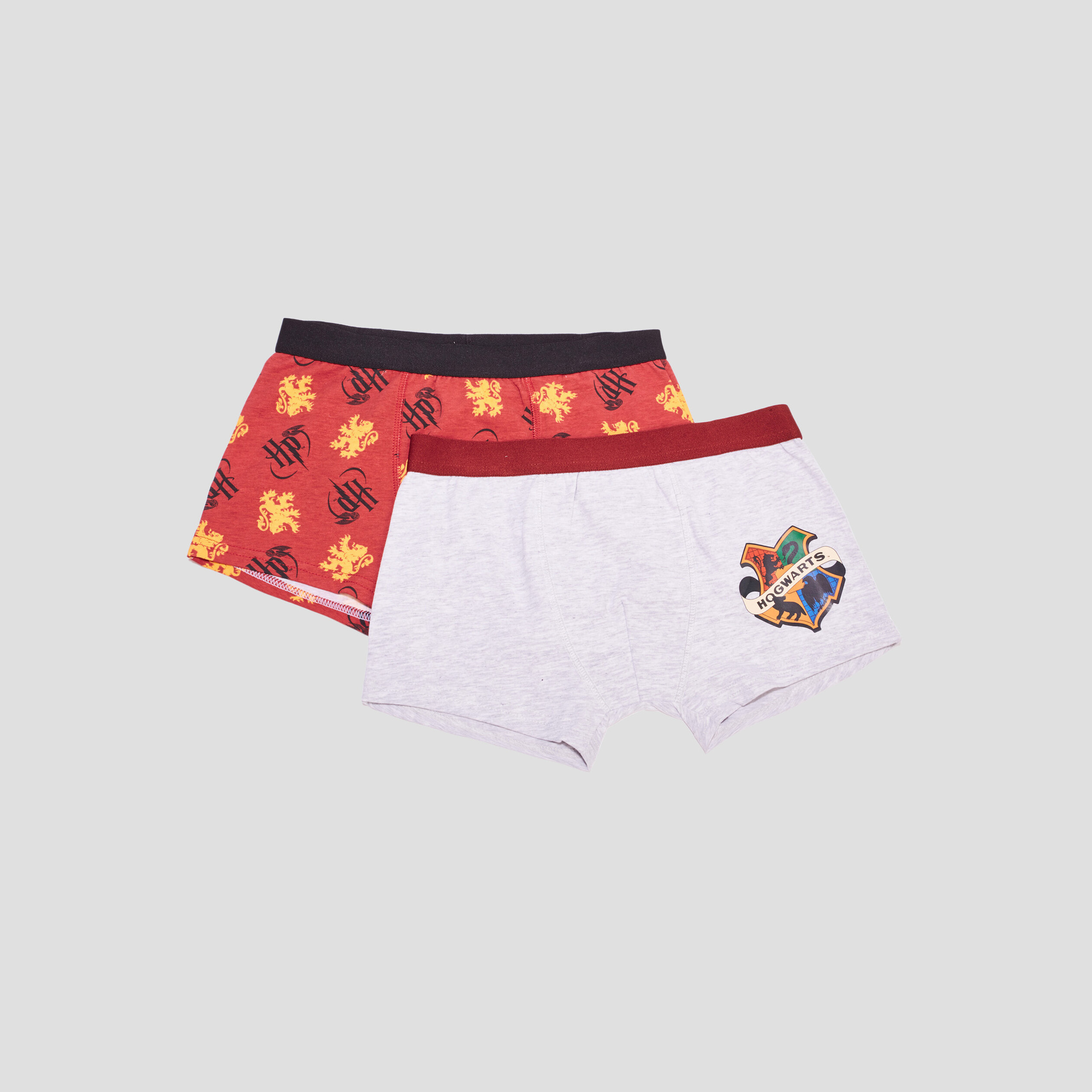 Lot 2 boxers coton Harry Potter bordeaux garçon | La Halle