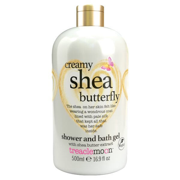 Treaclemoon Creamy Shea Butterfly Bad- & Douchegel 500ml - Normale huid