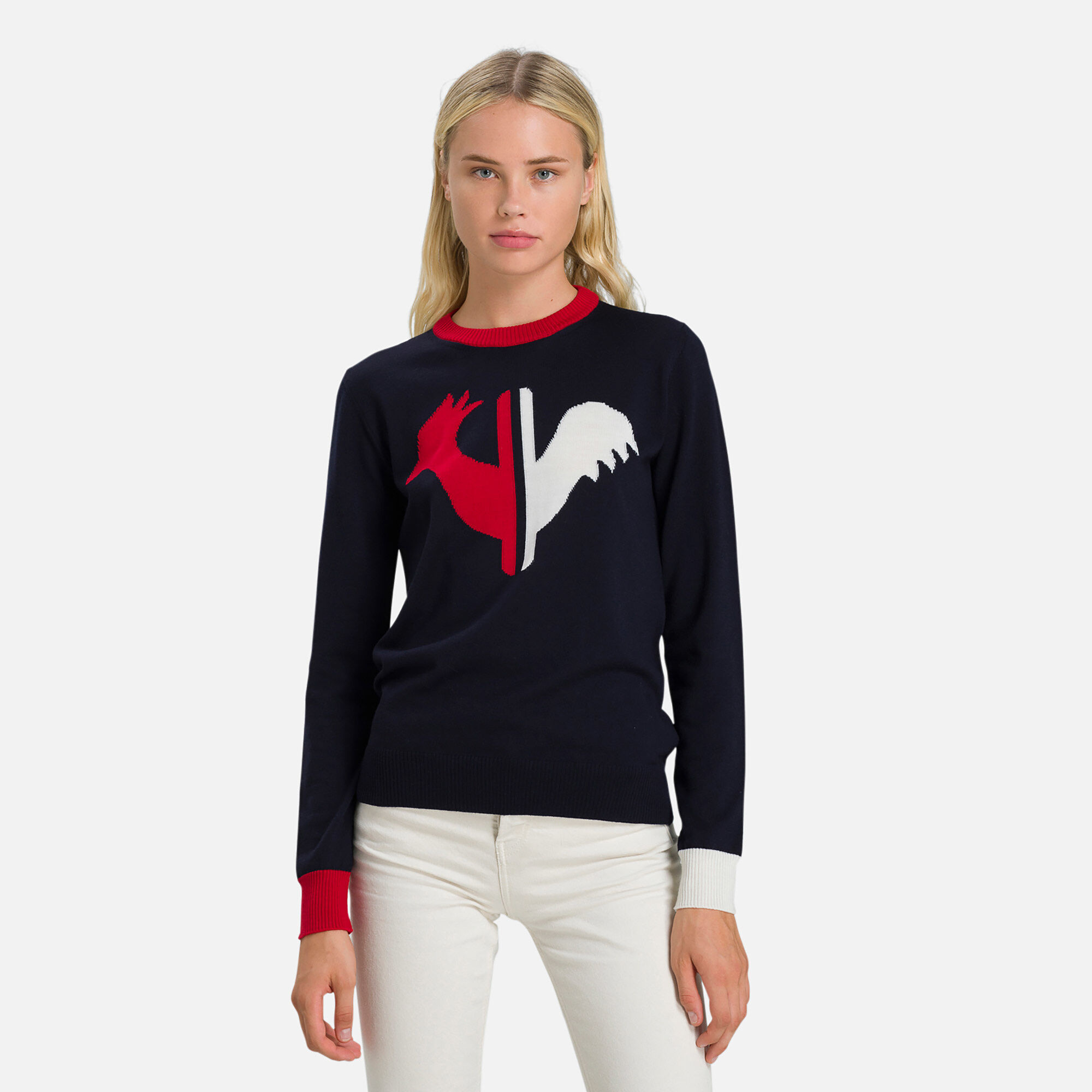Pull à col rond Alya Femme
