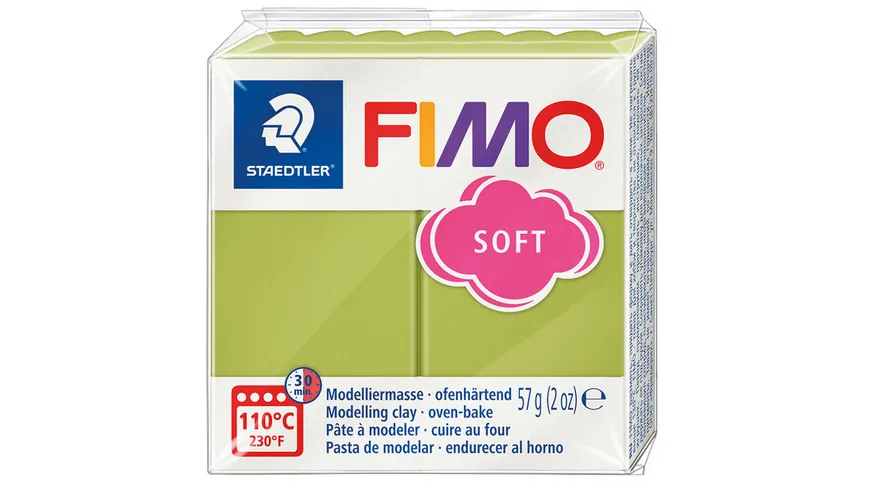 STAEDTLER Modelliermasse FIMO® effect Modelliermasse Pistazie 57 g