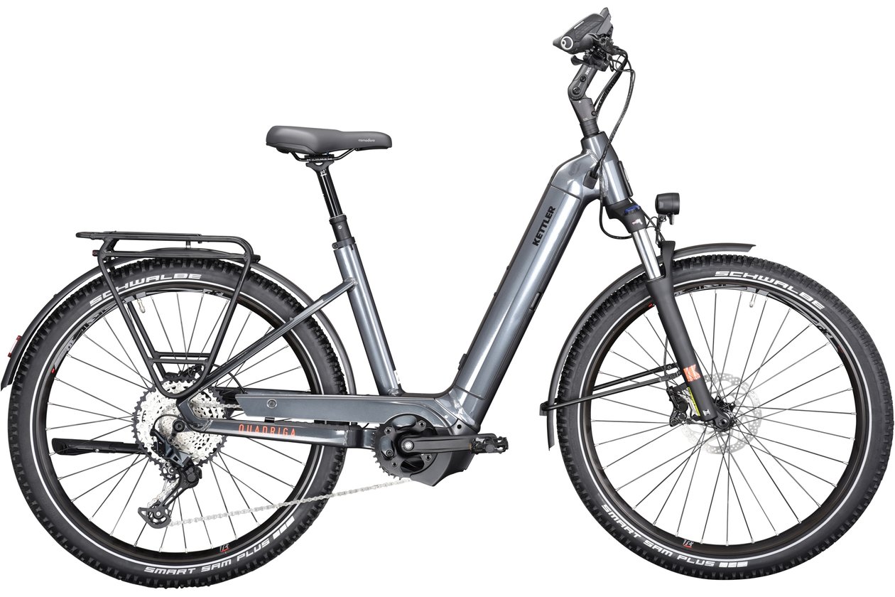 Kettler Quadriga Town & Country Comp 750 - 750 Wh - 2022 - 27,5 Zoll - Tiefeinsteiger