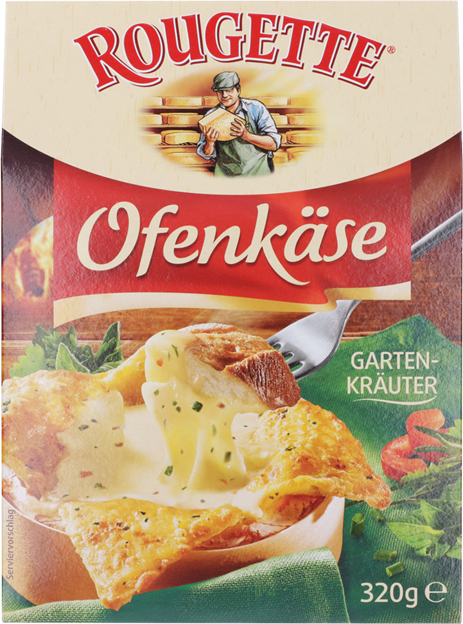 Rougette Ofenkäse Gartenkräuter