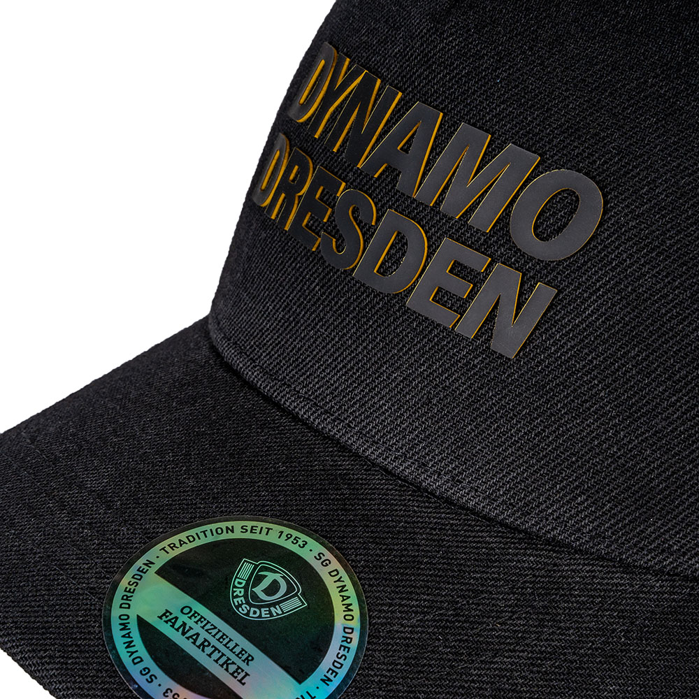 Basecap Rubber DYNAMO Snapback schwarz