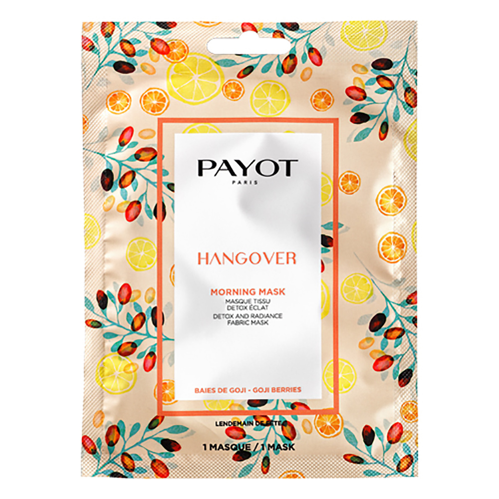 Payot MORNING MASK HANGOVER Masque Tissu Détox Éclat