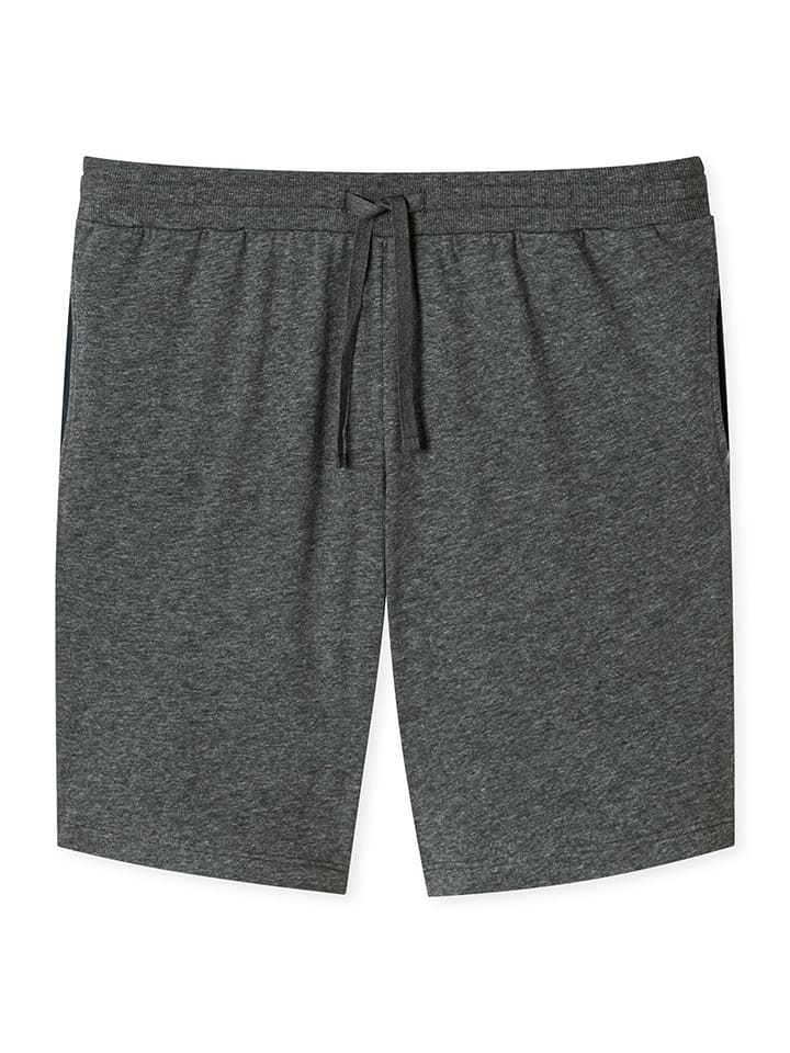 Schiesser Pyjama in Anthrazit günstig kaufen