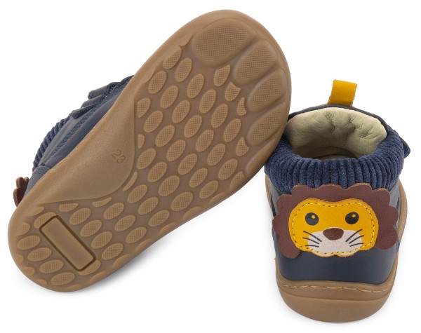 Balducci ~ MidCut Klettschuh Leder ~ Löwe Blau