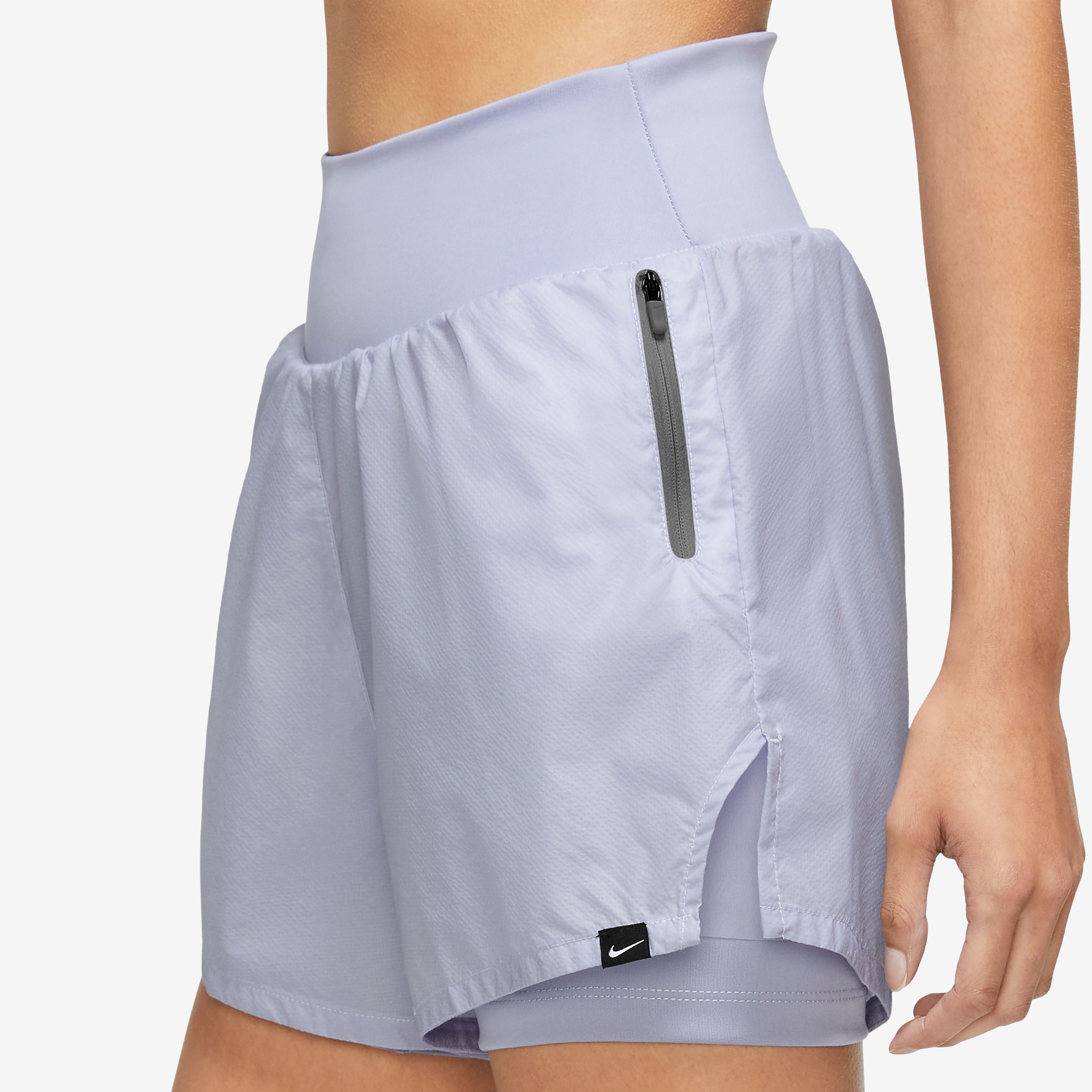 Dri-Fit Run Division Reflective Mid-Rise 3in Shorts Damen - Flieder