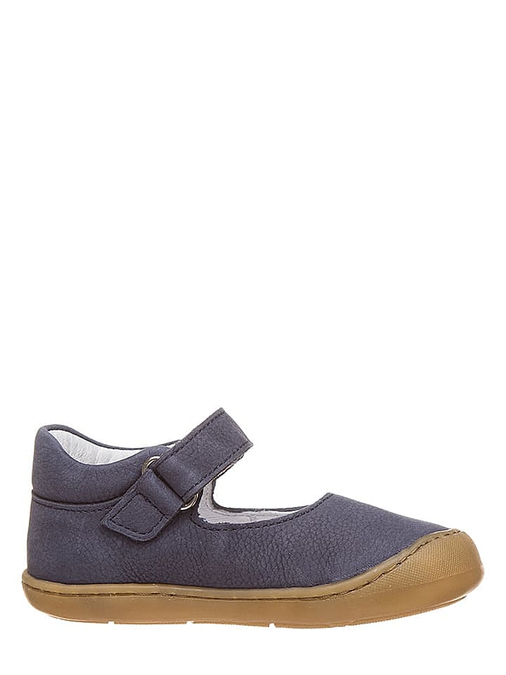 BO-BELL Leder-Spangenballerinas in Dunkelblau günstig kaufen 21