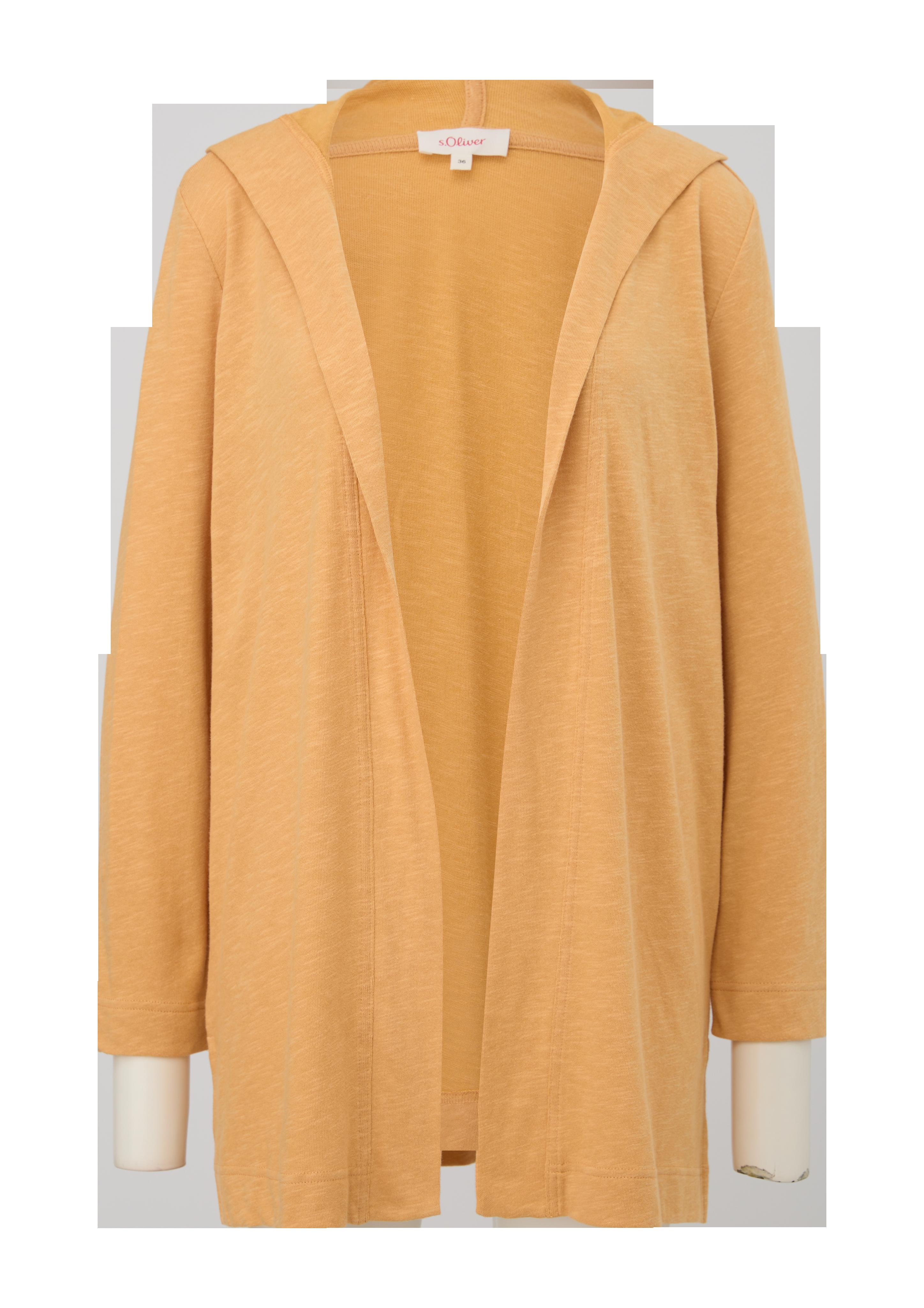 Long-Cardigan mit Kapuze  2127681-1770