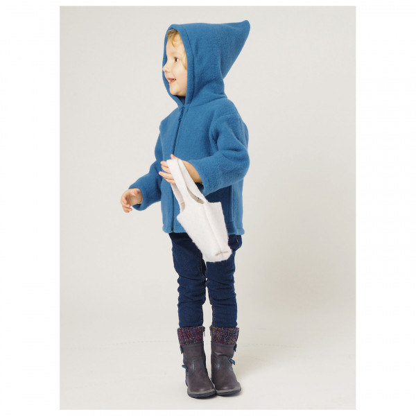 Reiff - Kid's Wollfleecekapuzenjacke - Merinohoodie