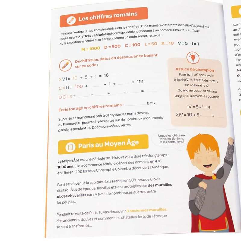 Livre Milirue à Paris, junior