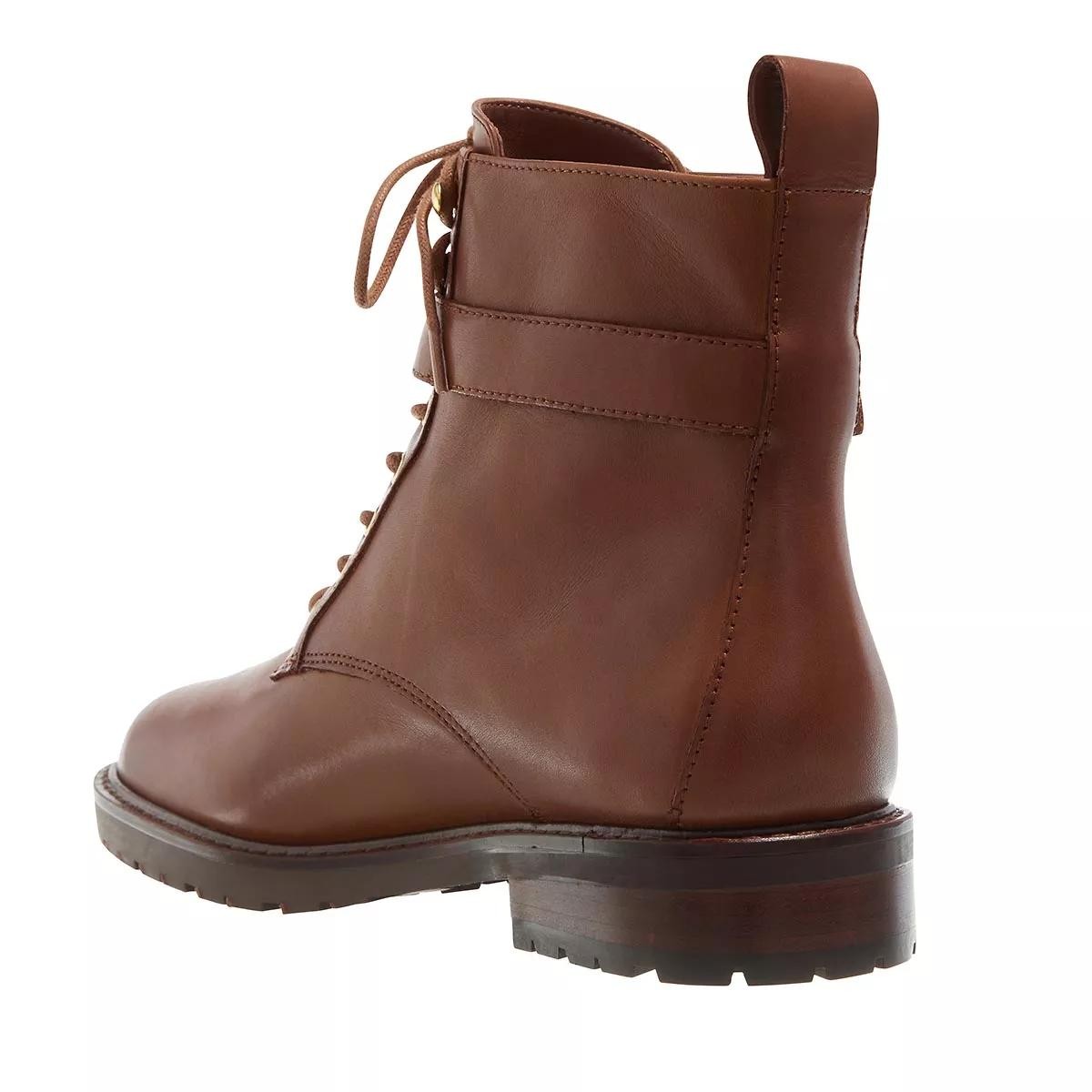 RALPH LAUREN Stiefeletten braun Schnürstiefel
