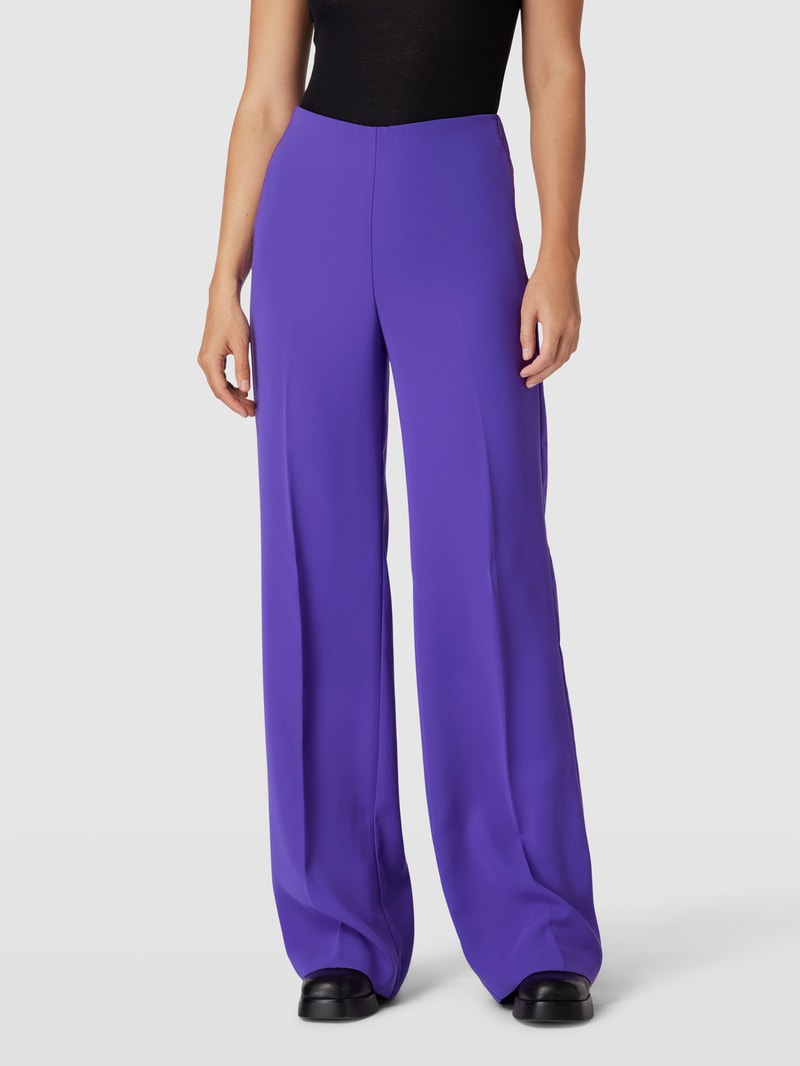Stoffhose mit elastischem Bund Modell 'IGUANA' in purple